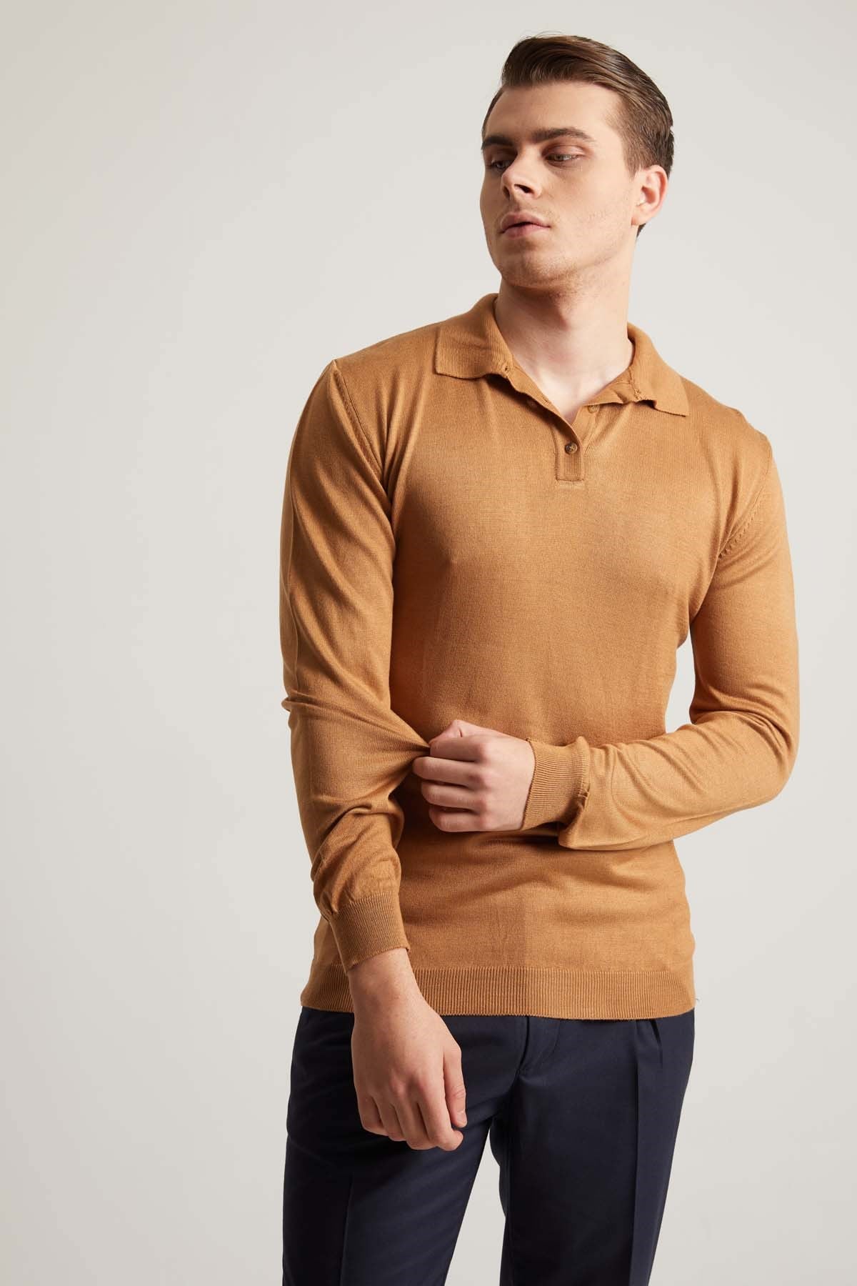 POLO YAKA TRİKO - SLİM FİT