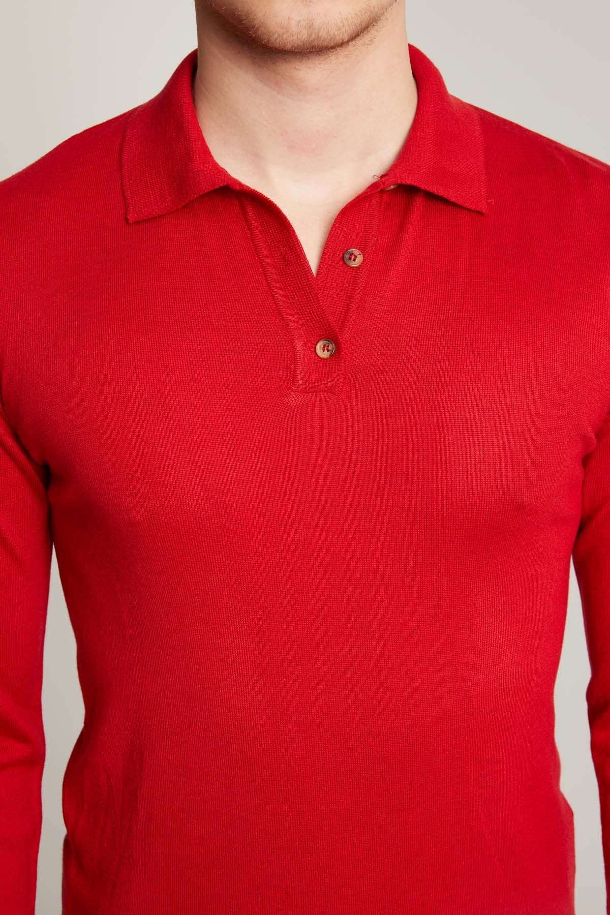 POLO YAKA TRİKO - SLİM FİT