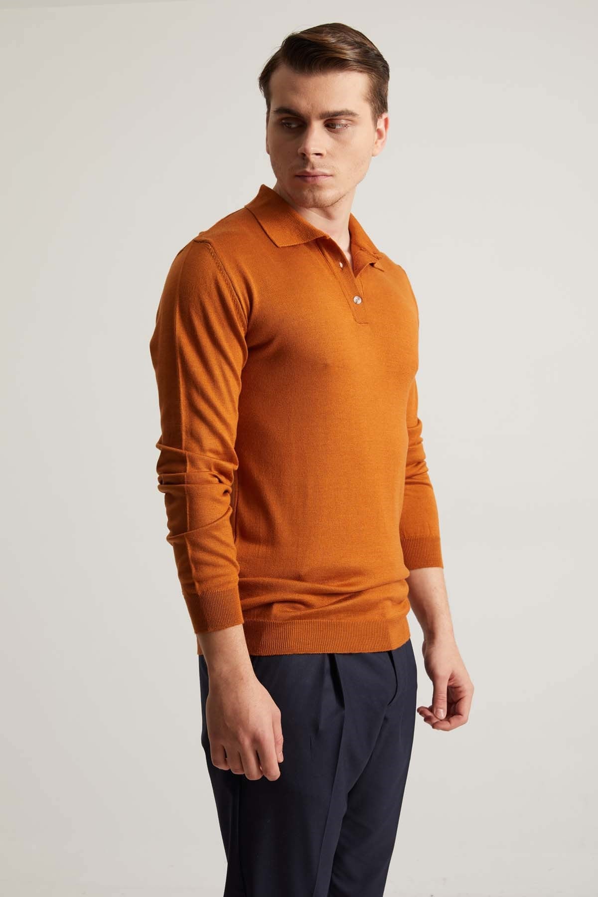 POLO YAKA TRİKO - SLİM FİT