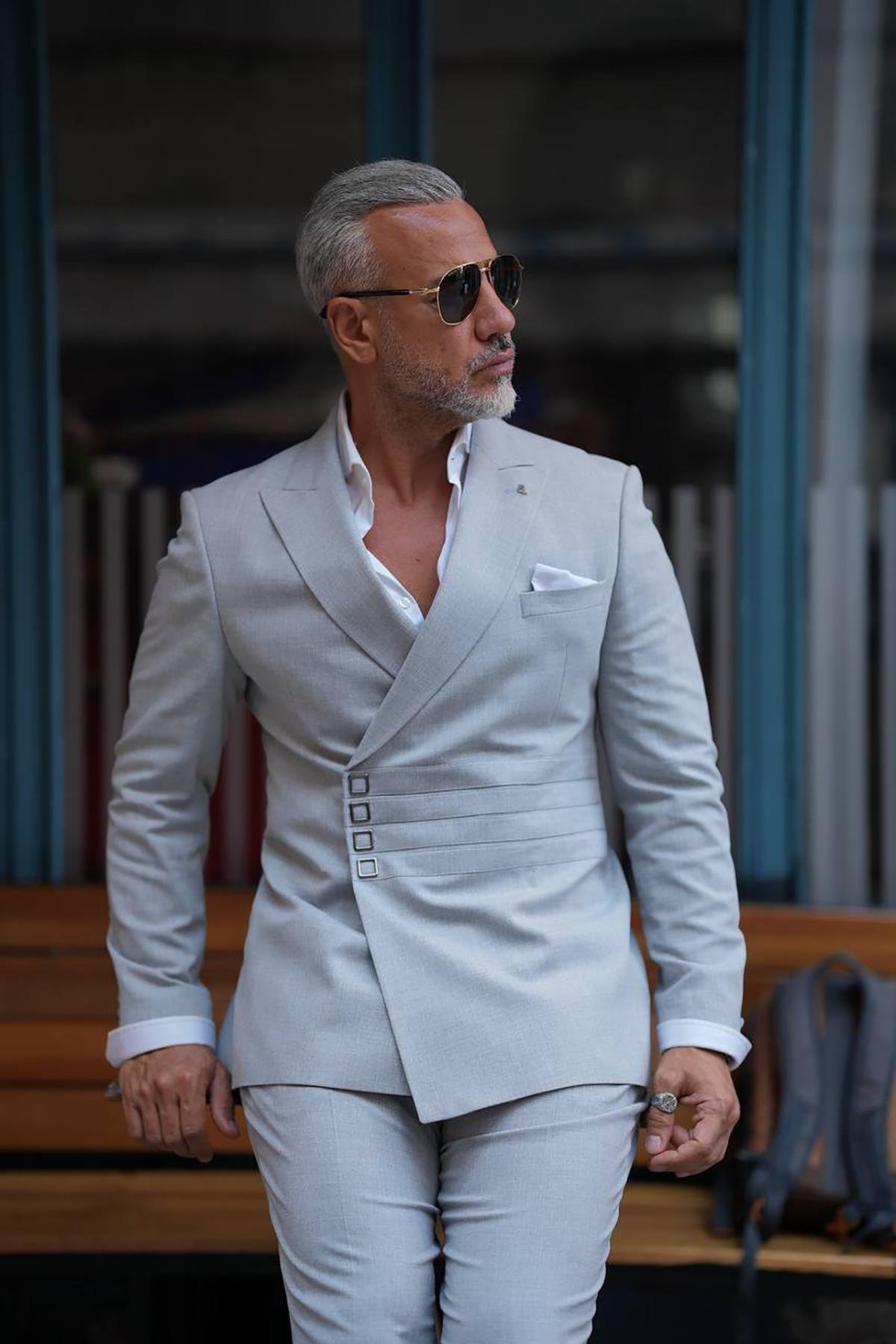 QUADRUPLE SNAP SUIT