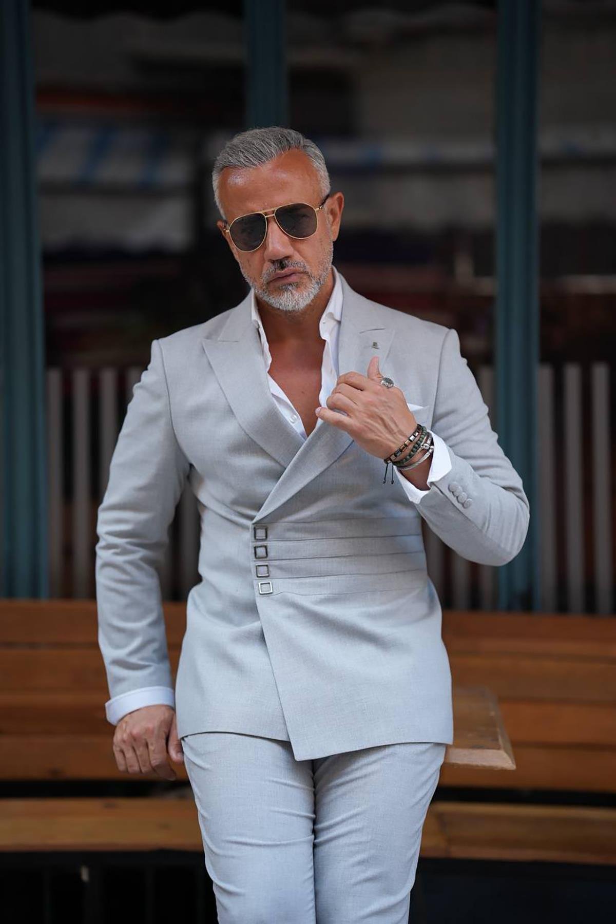 QUADRUPLE SNAP SUIT