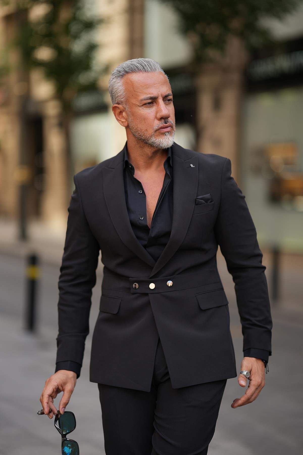  SİVRİ YAKA KUŞAĞI ÇITÇITLI TAKIM ELBİSE 