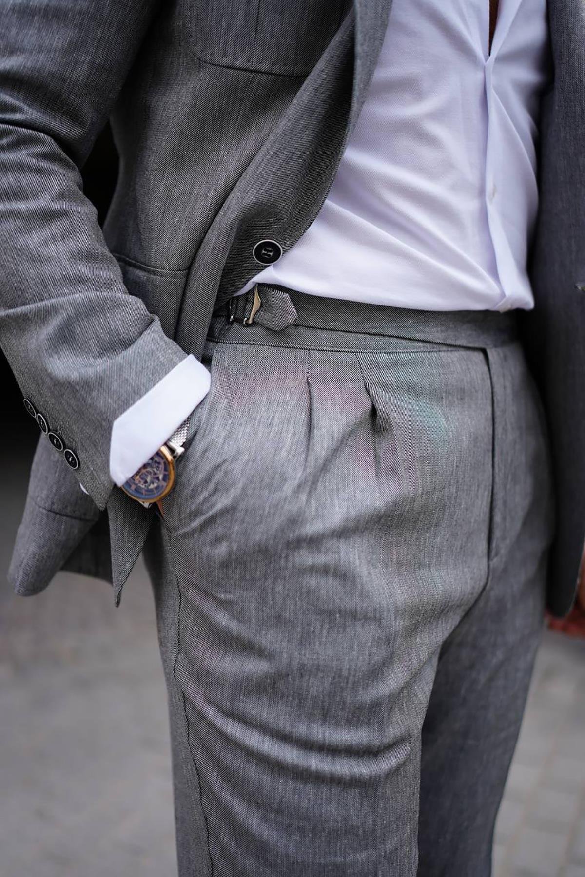SPANISH COLLAR SAFARI SUIT