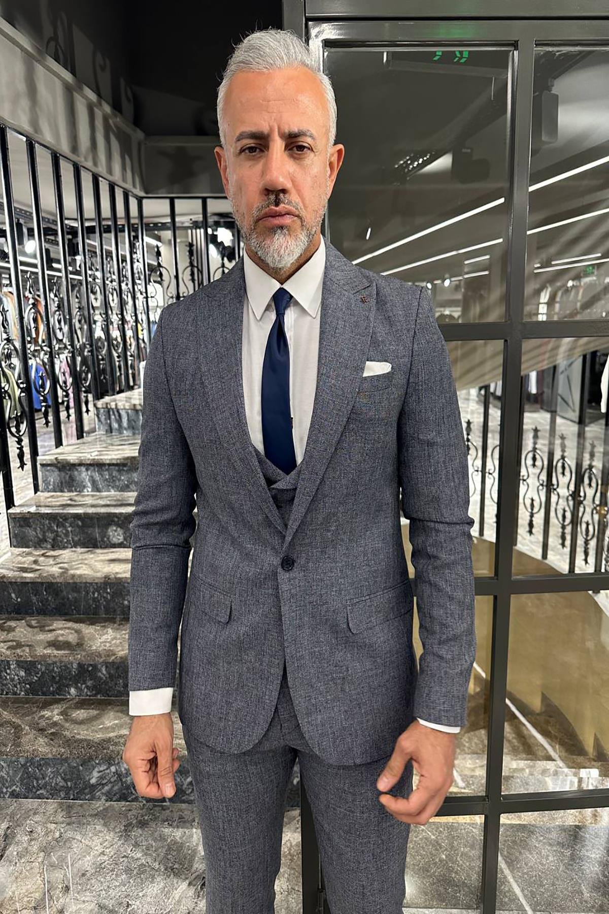 5884 YELEKLİ TAKIM ELBİSE ST