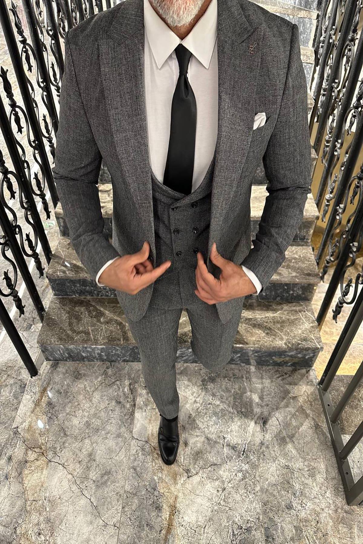 5884 YELEKLİ TAKIM ELBİSE ST