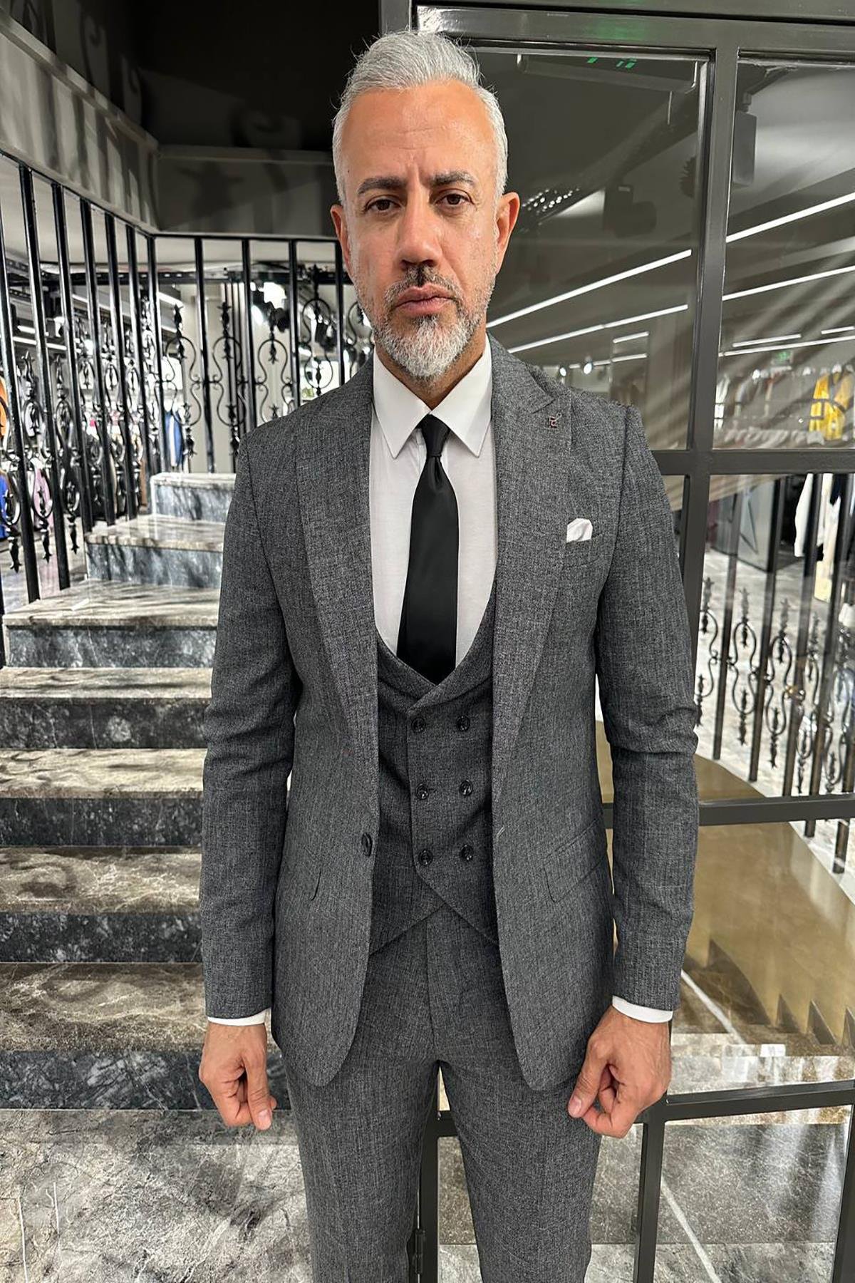 5884 YELEKLİ TAKIM ELBİSE ST