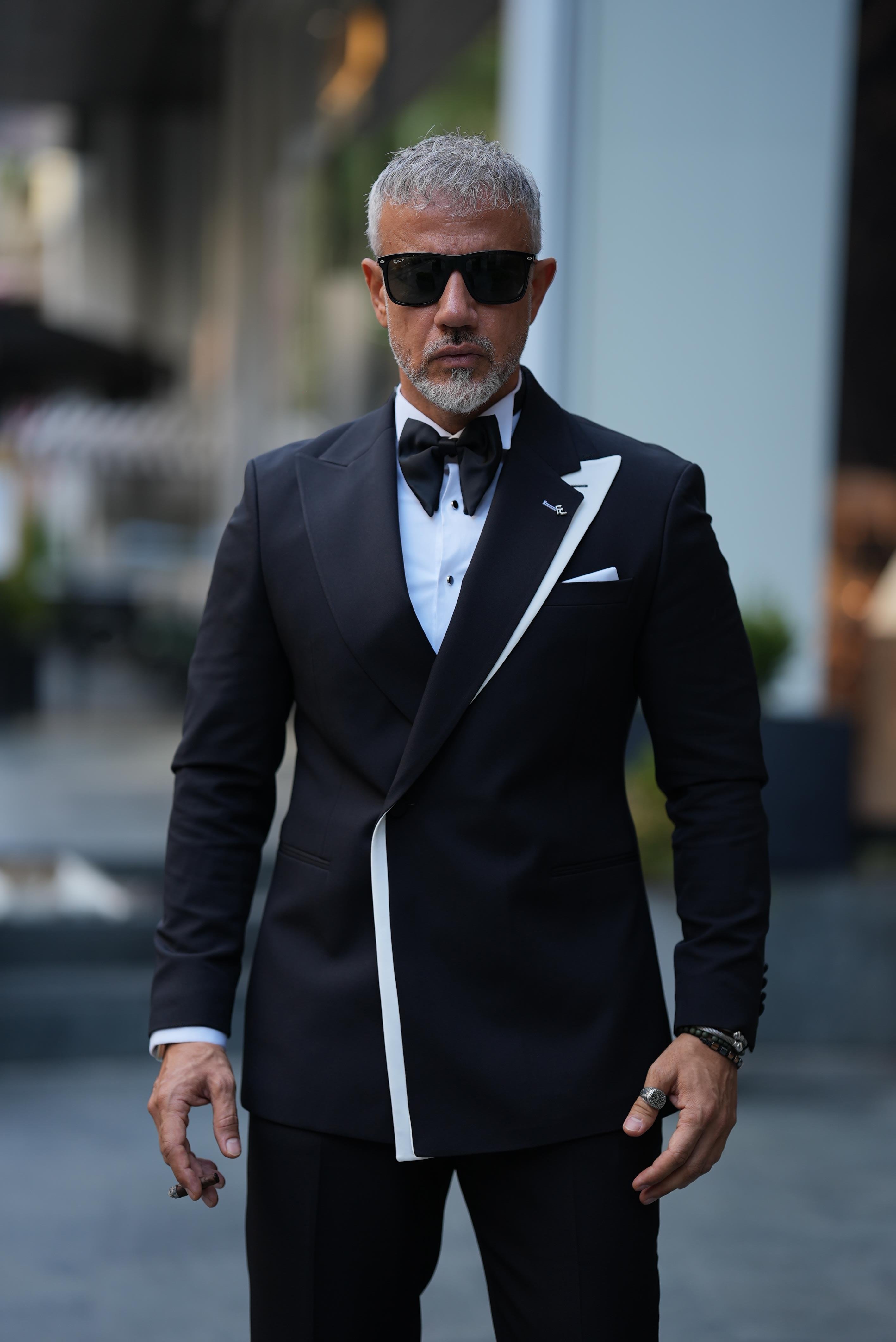 YAKA GARNİLİ TAKIM ELBİSE