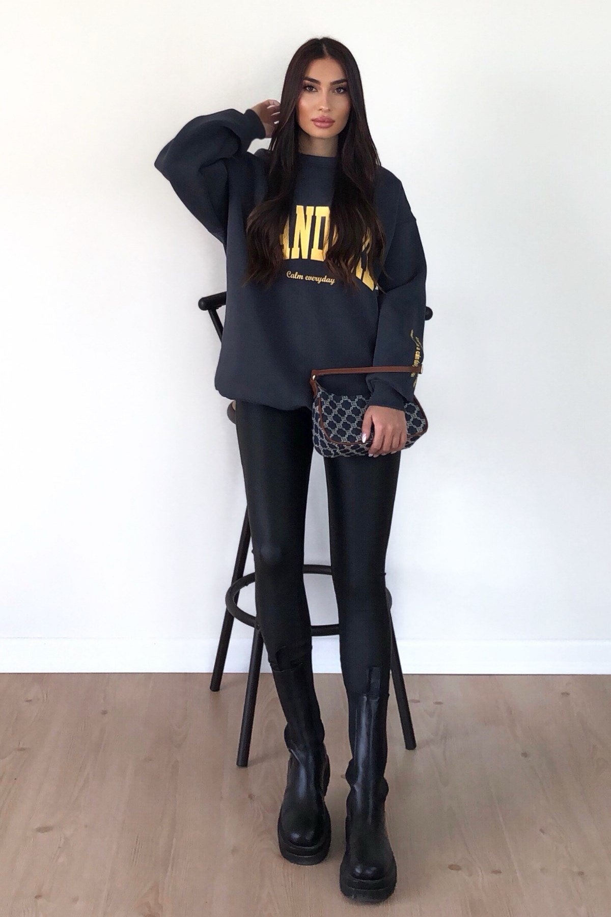 FÜME BASİC SWEATSHİRT