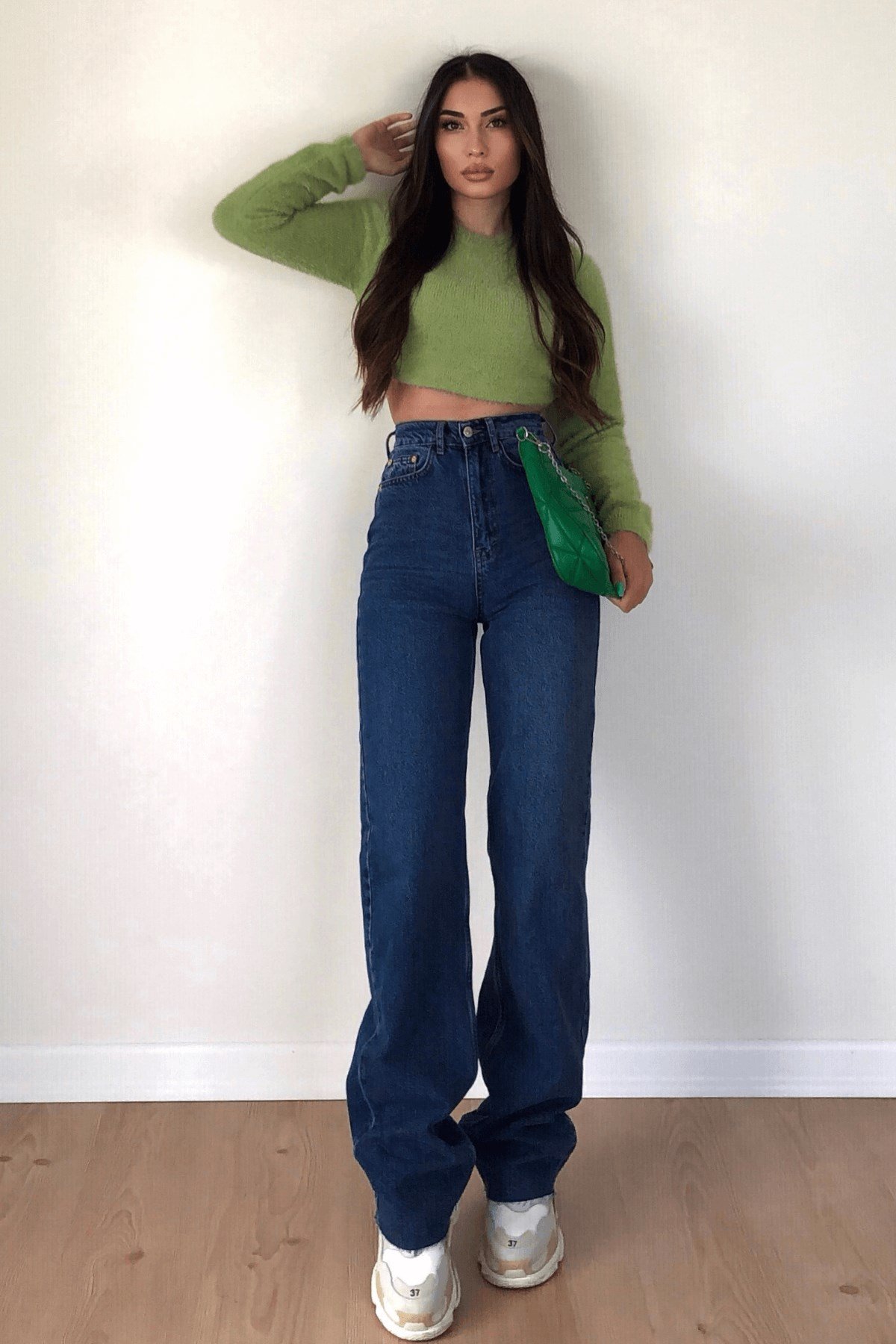 P&B STRAİGHT BLUE JEAN