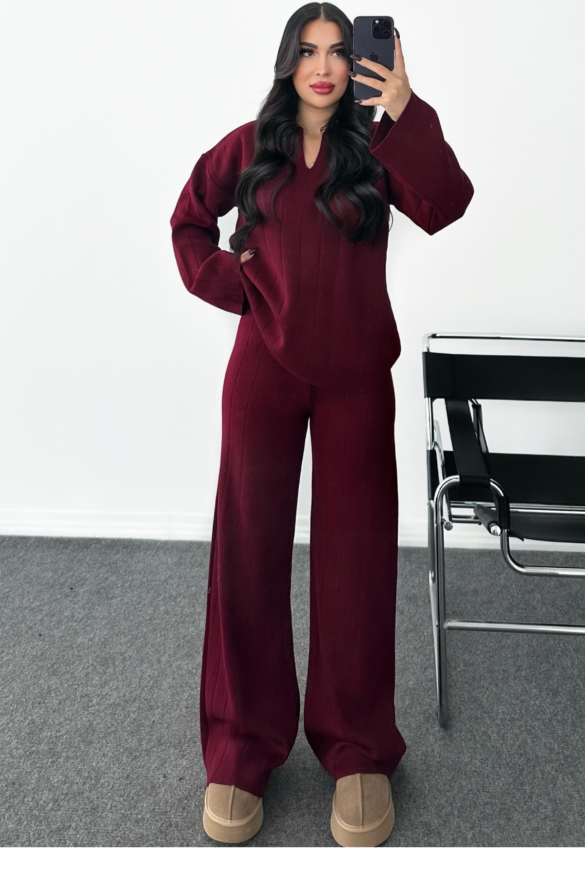 PREMİUM BORDO TRİKO TAKIM