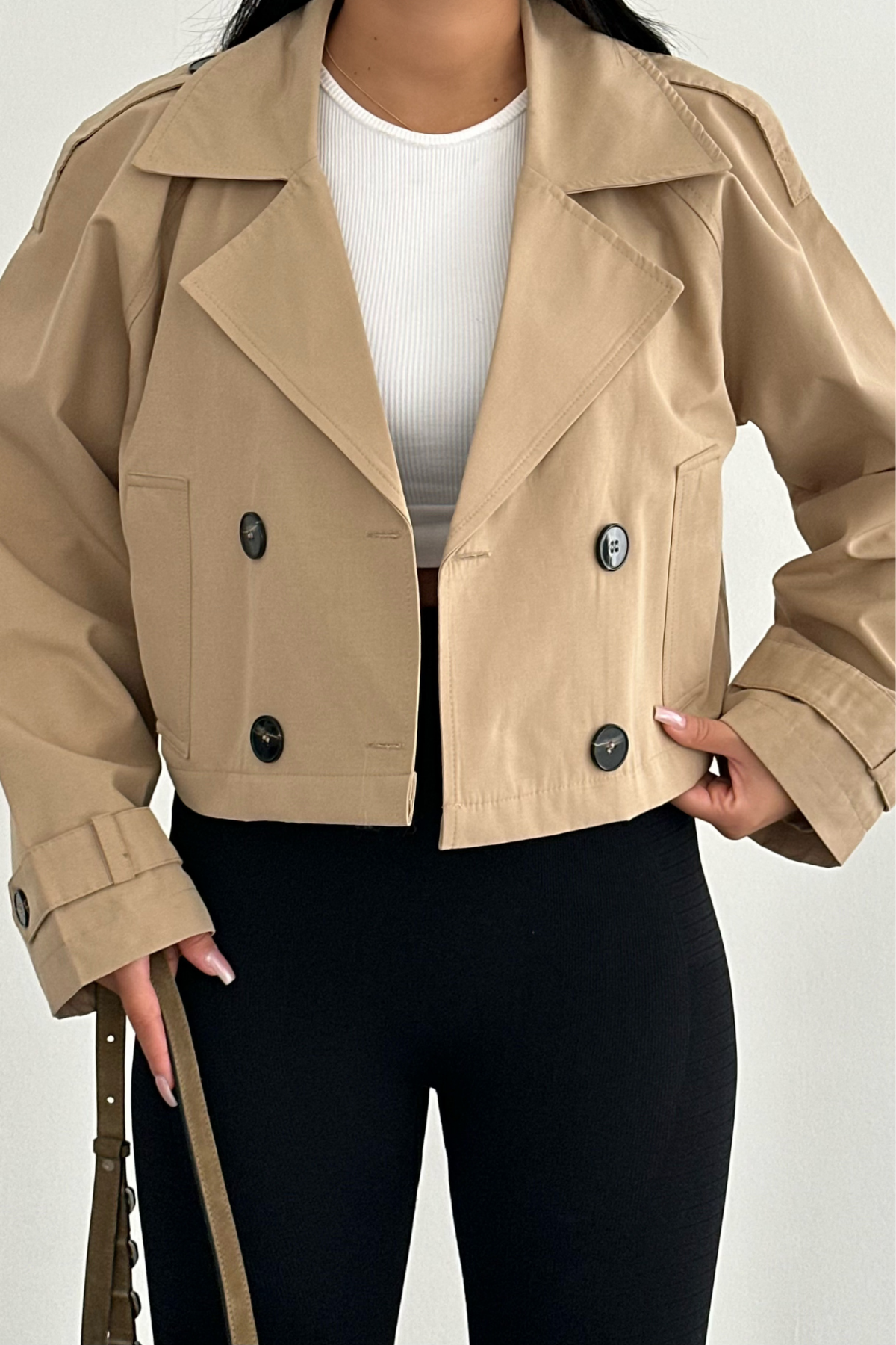 PREMİUM CAMEL LAVİNİA TRENÇ