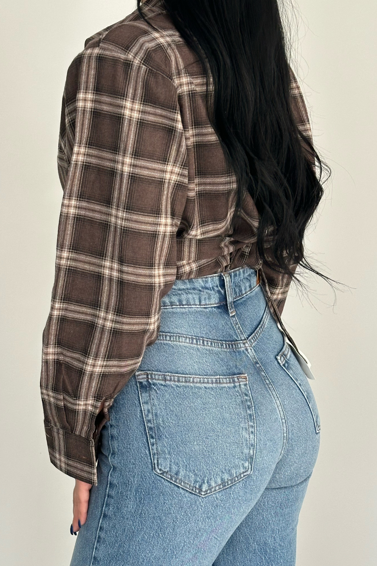 PREMİUM İCE BLUE YÜKSEK BEL WİDE LEG JEAN