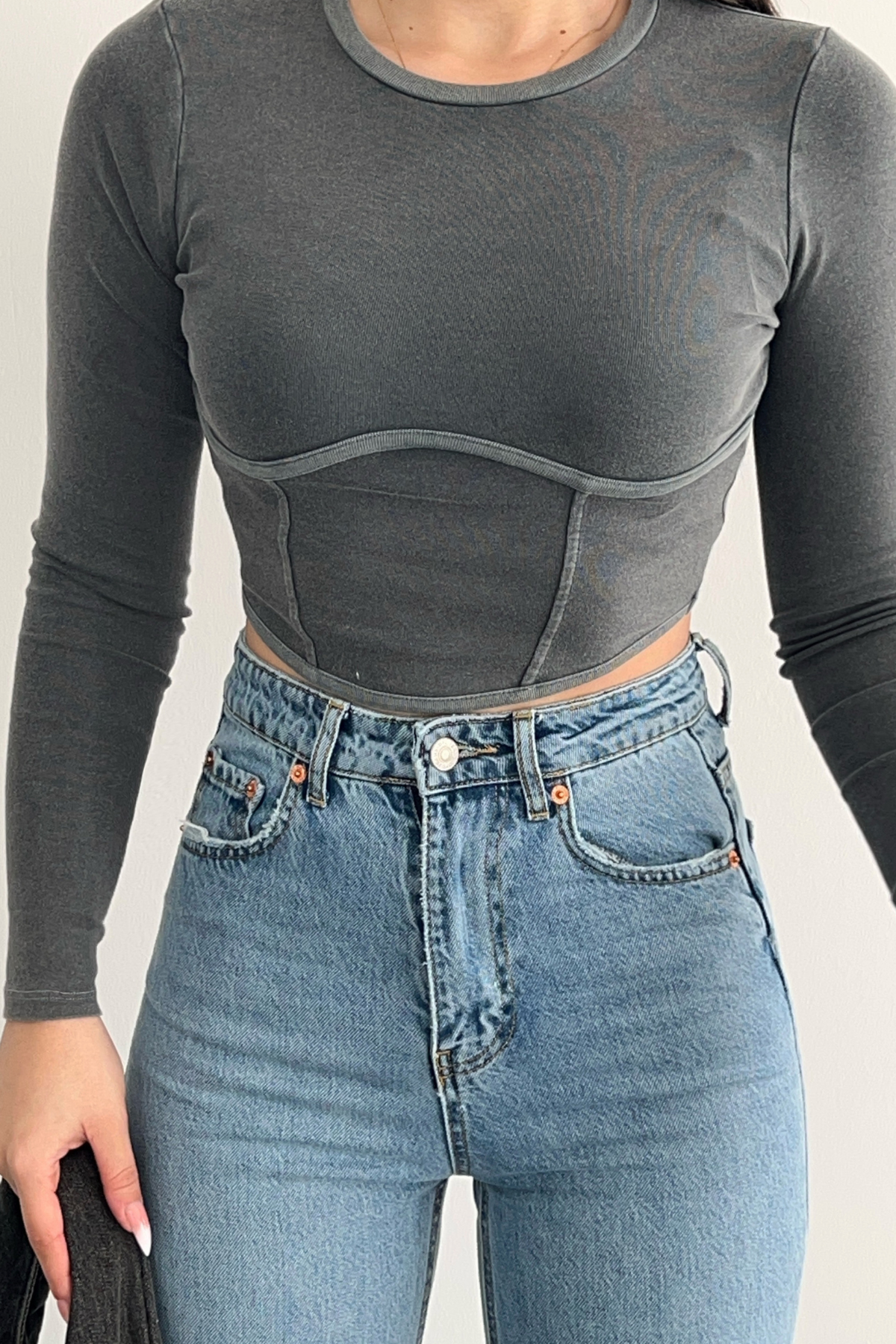 PREMİUM MİD BLUE STRAİGHT JEAN