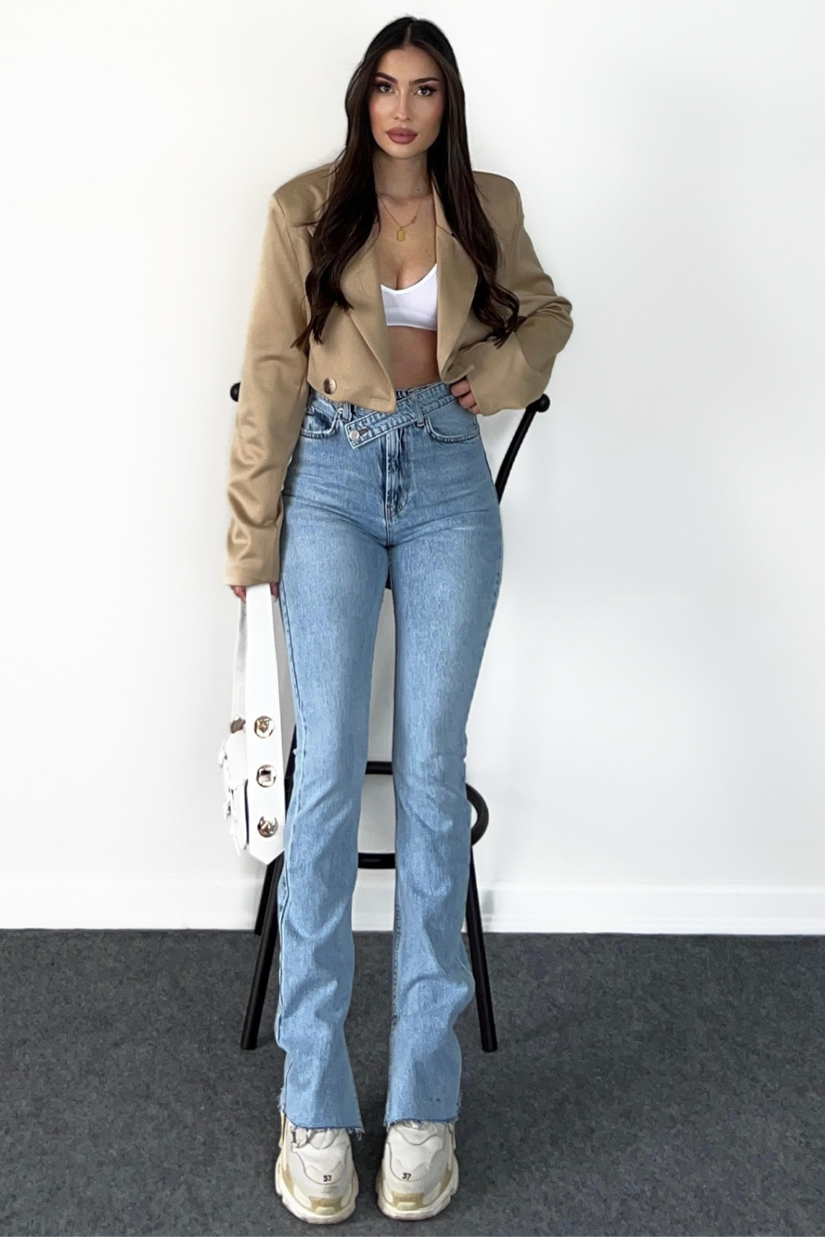 VATKALI CROP BLAZER CEKET
