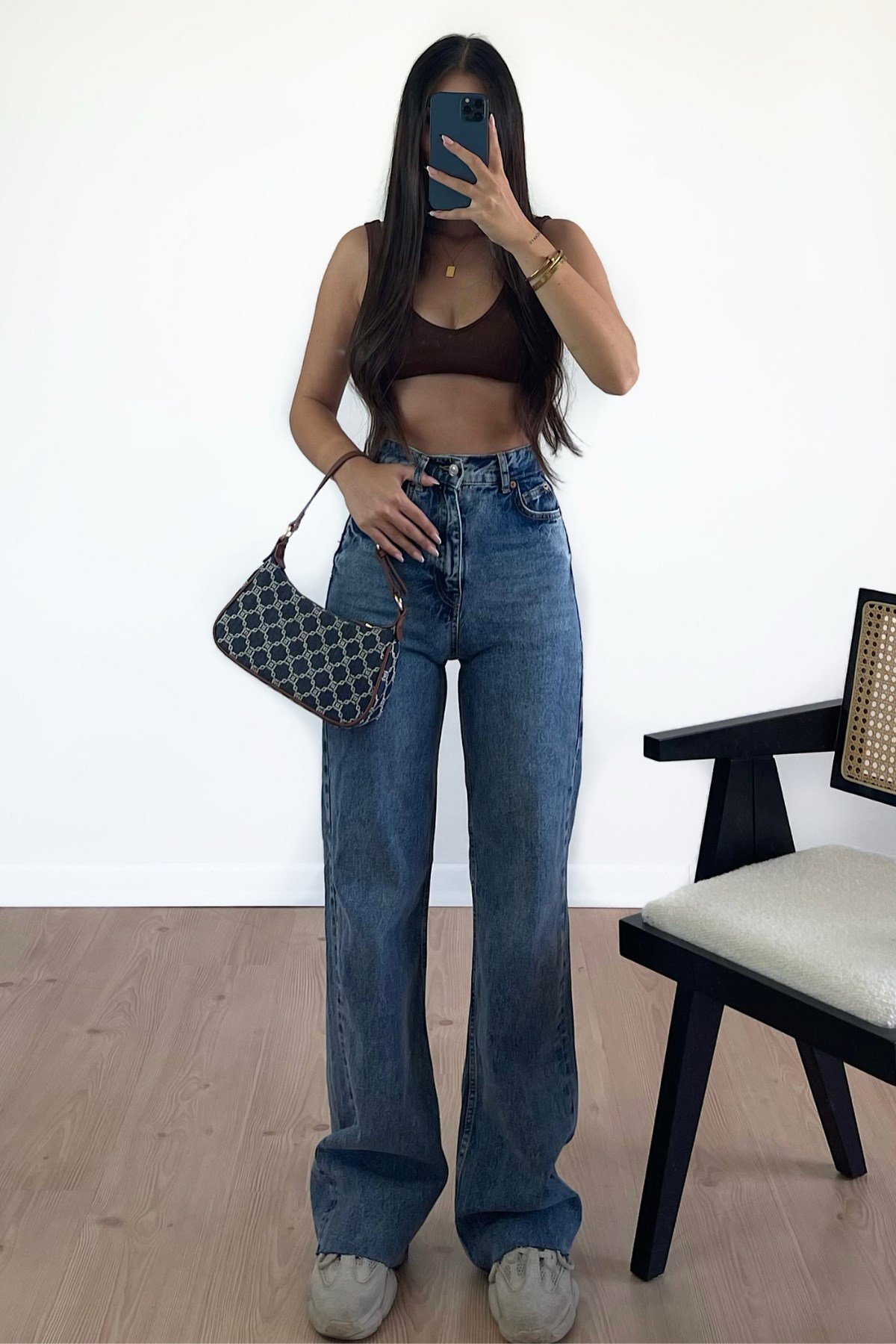 WİDE LEG YIKAMALI JEAN