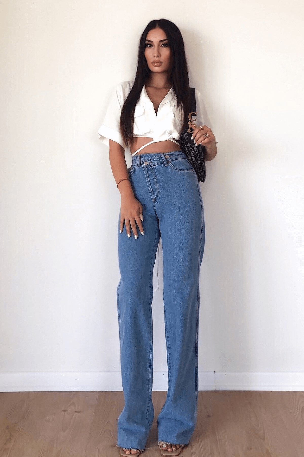 ZARA BEL DETAYLI JEAN