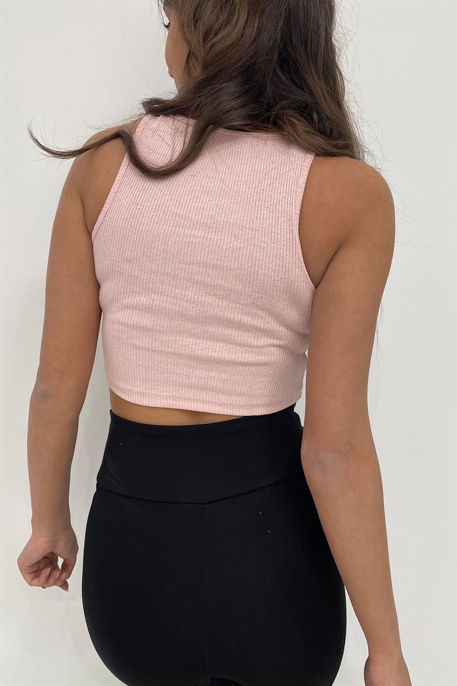 Sun Victoria Kadın Pembe Halter Yaka Bluz/ BüstiyerSun Victoria