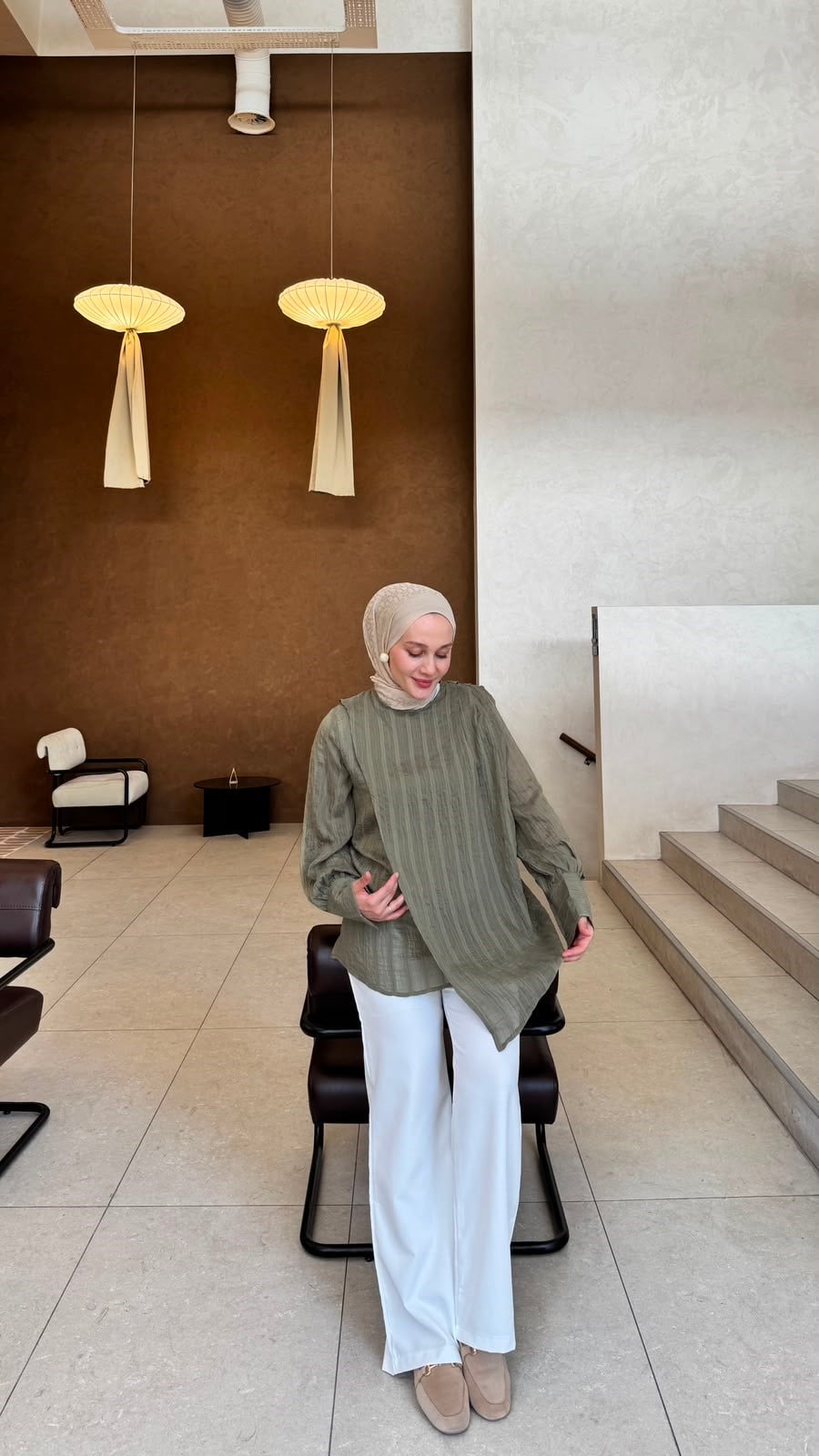 Lina Gömlek-Yeşil