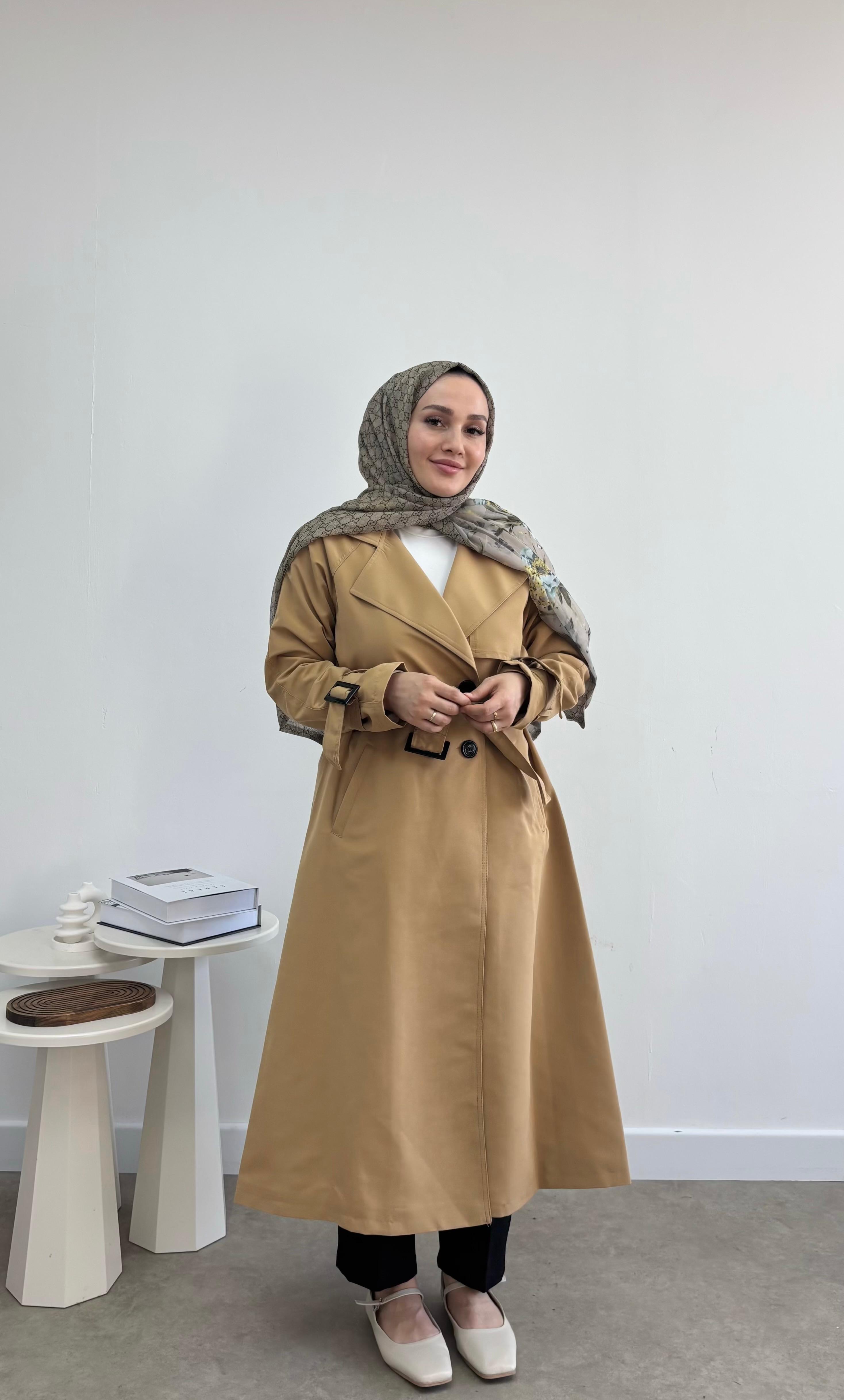 Miqa Trençkot Camel