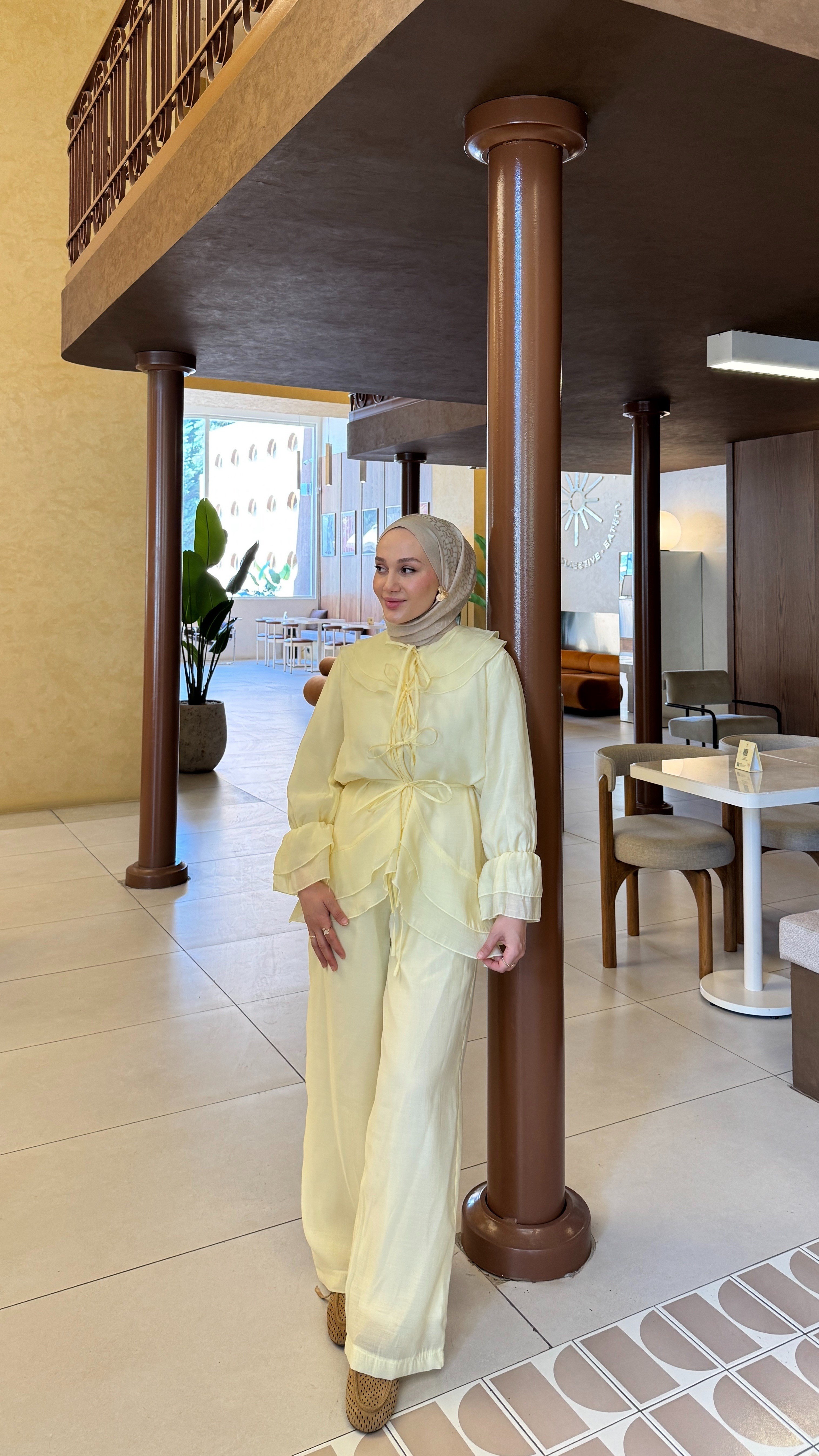 Peony Takım - Sarı