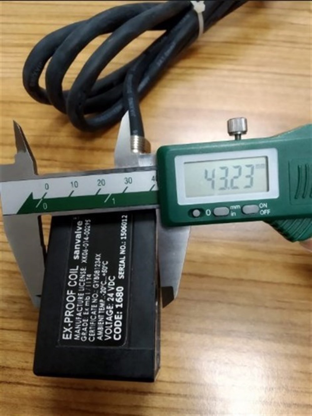 Sanvalve SEC20 DC24 20 mm EX-PROOF Bobin