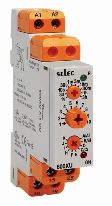 SELEC 600xu-a-1-cu Zaman Rölesi