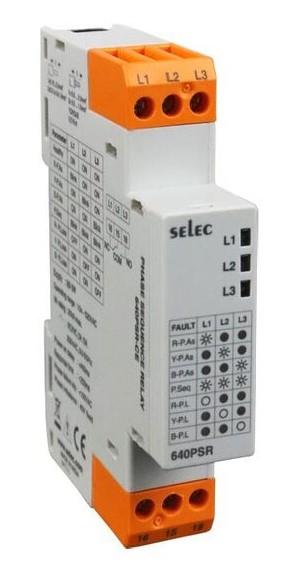 SELEC 640PSR-CE 3-3W PH'LI FAZ ARIZA RÖLESİ