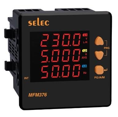 Selec MFM376 CE çok fonksiyonlu sayaç