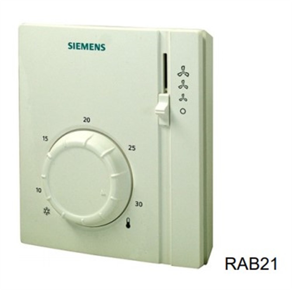 Siemens RAB21 Mekanik Fancoil Termostatı