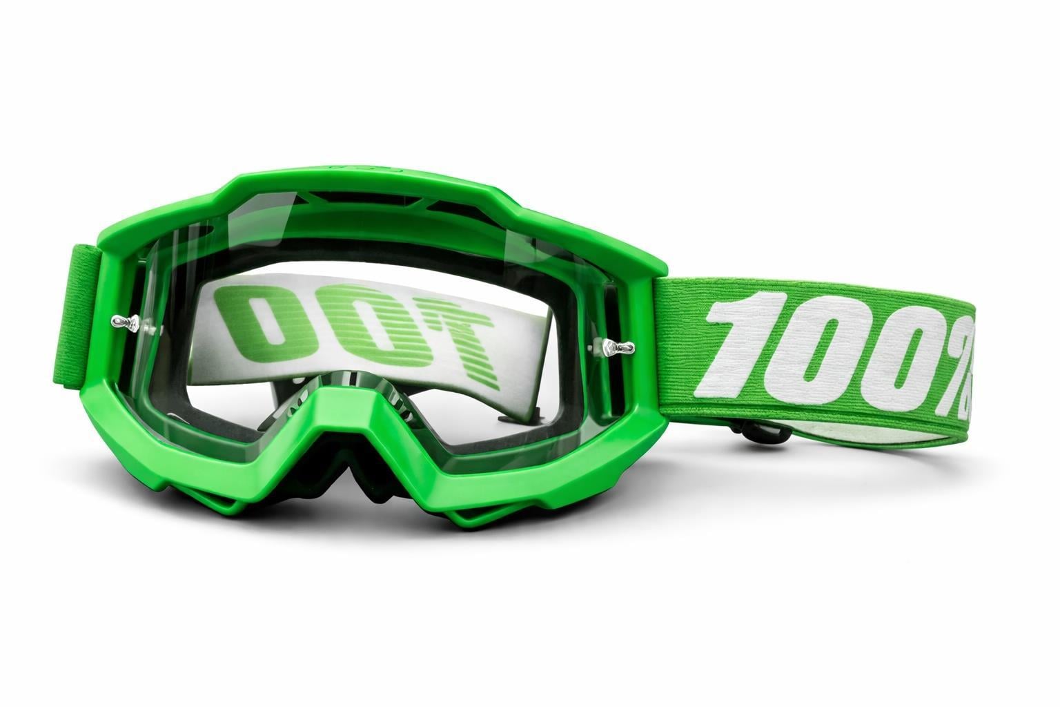 %100 Accuri C12 Yeşil Goggle