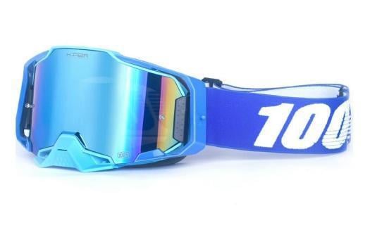%100 Armega C7 Mavi Goggle
