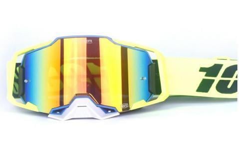 %100 Armega T17 Sarı Goggle