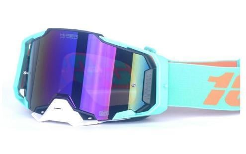 %100 Armega T18 Turkuaz Goggle