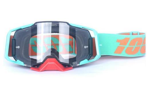 %100 Armega T19 Turkuaz Goggle