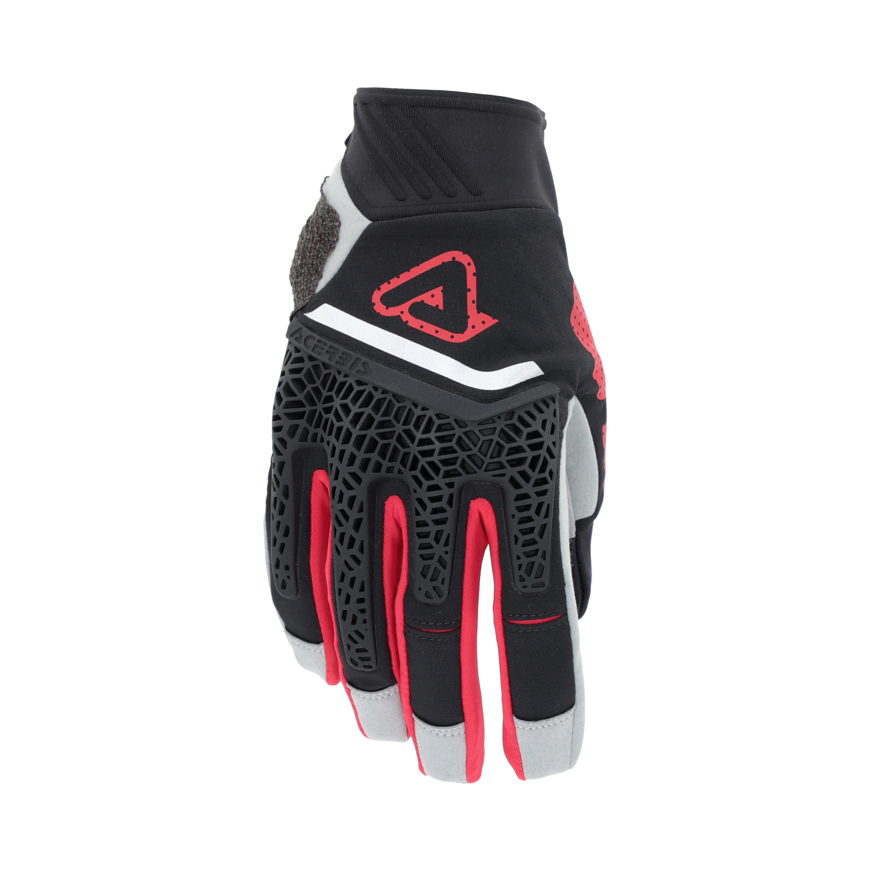 Acerbis Ce Enduro Pro Eldiven Siyah Kırmızı