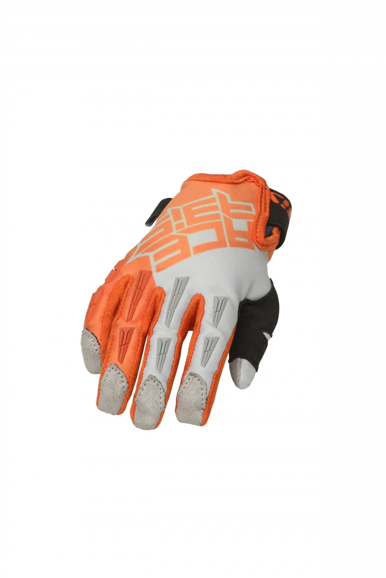 ACERBİS CE MX X-K ÇOCUK ELDİVEN TURUNCU GRİ