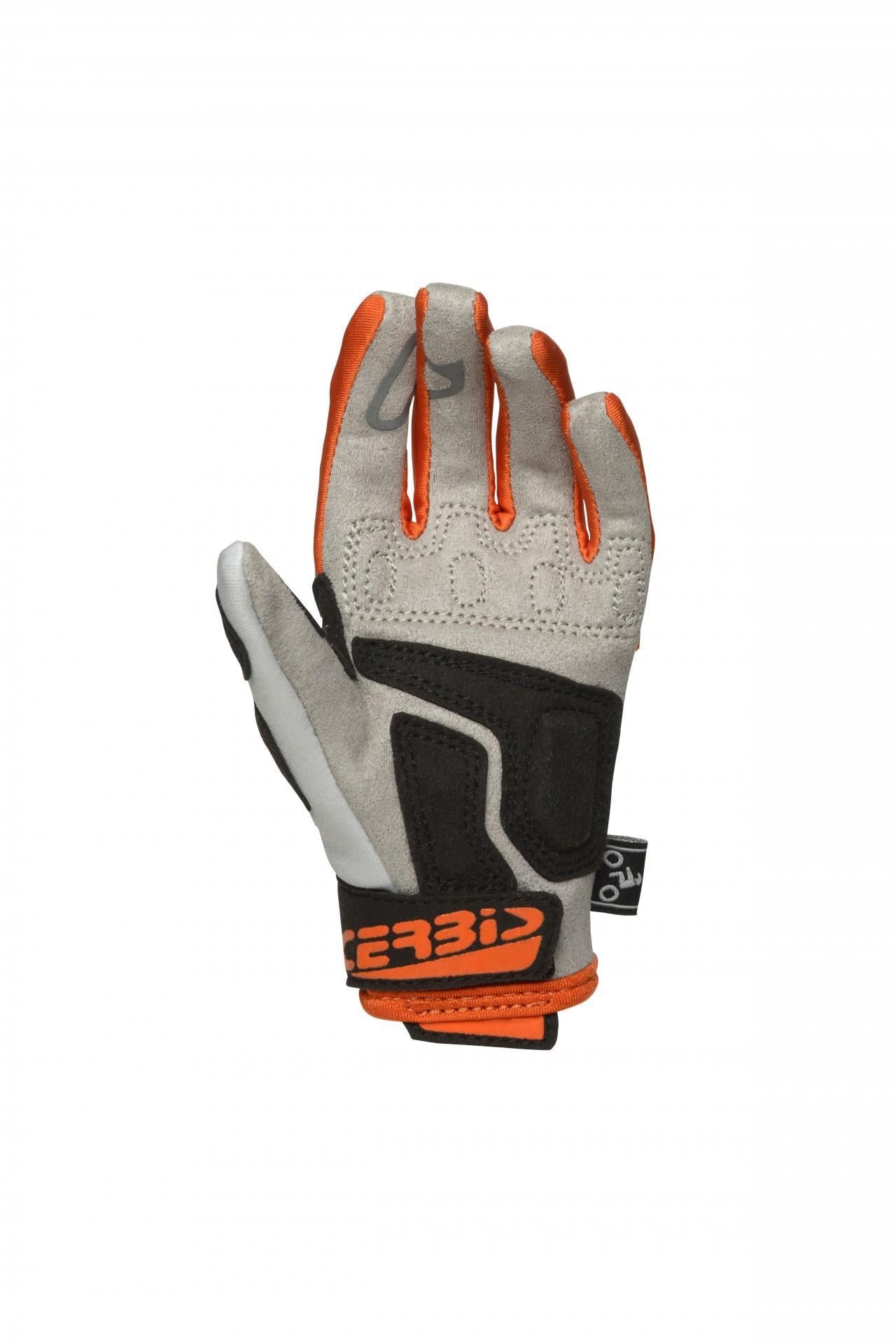 ACERBİS CE MX X-K ÇOCUK ELDİVEN TURUNCU GRİ