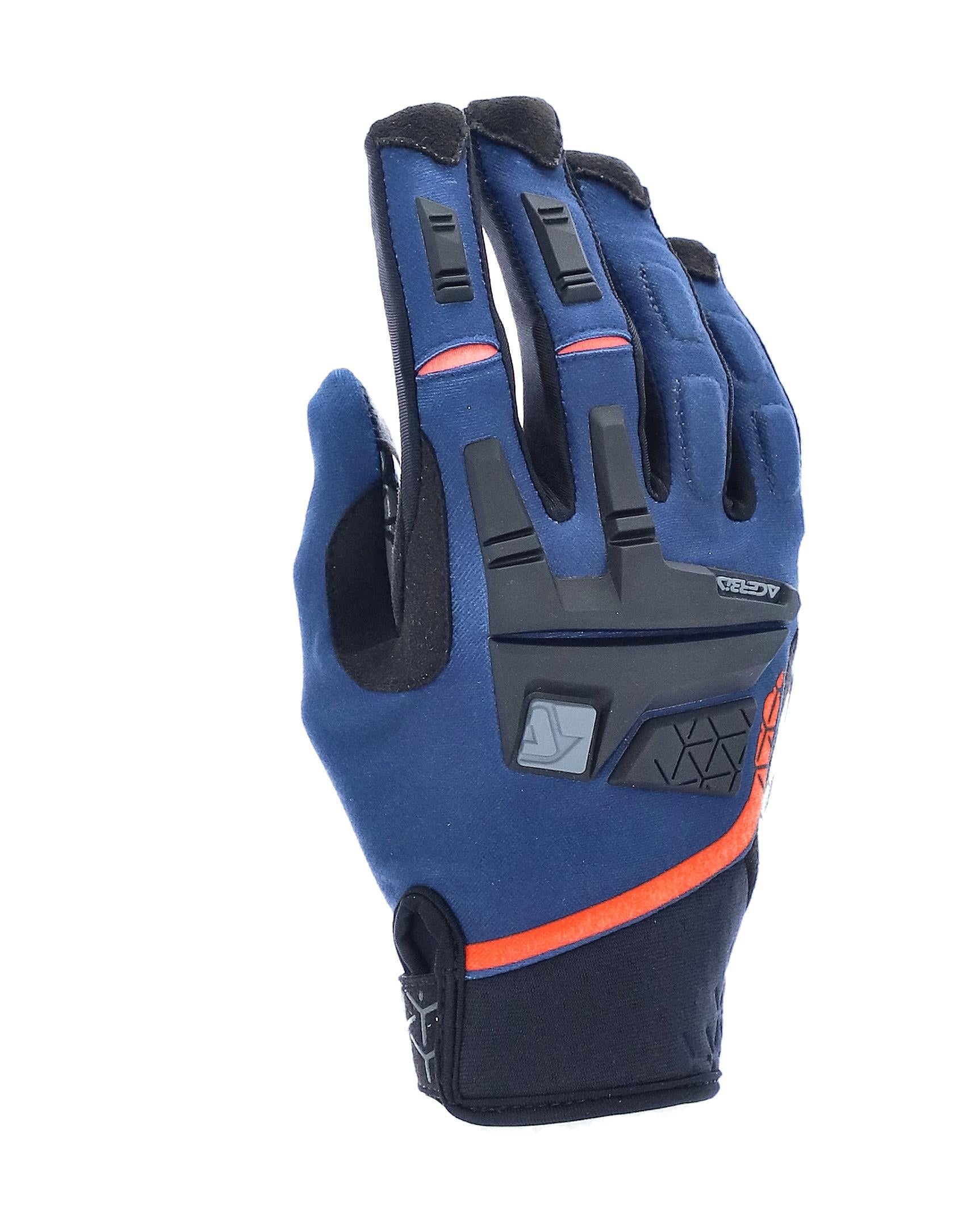 ACERBİS CE X-ENDURO ELDİVEN MAVİ TURUNCU