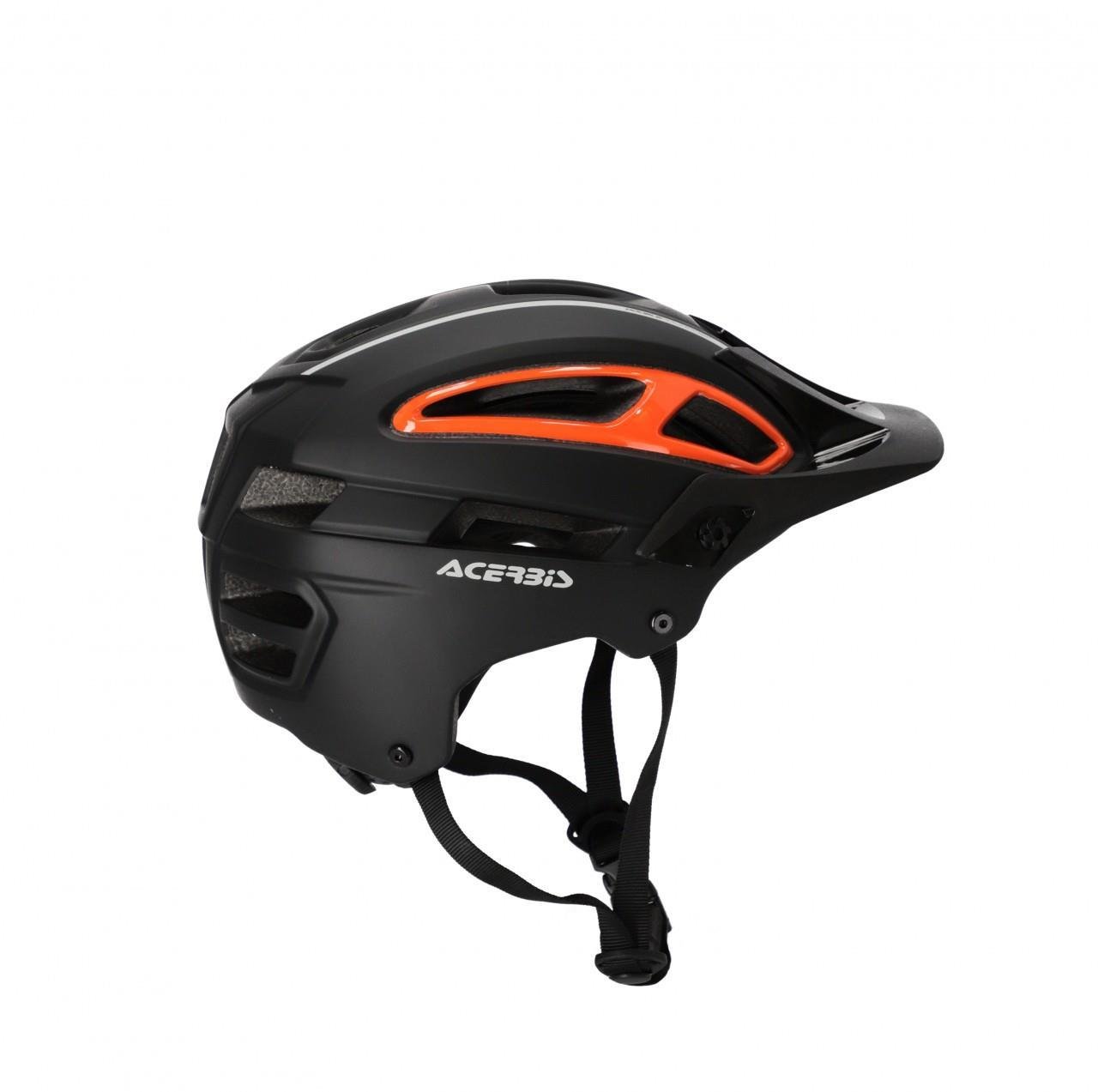 ACERBİS DOUBLEP MTB KASK SİYAH TURUNCU