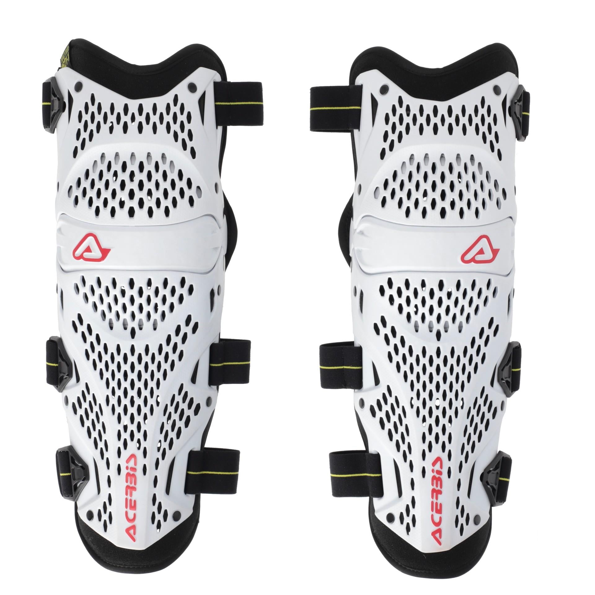 Acerbis Impact Pro Dizlik Beyaz