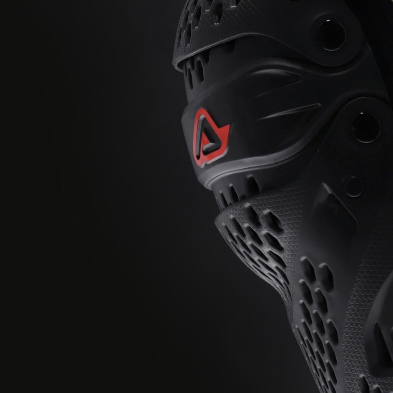 Acerbis Impact Pro Dizlik Siyah