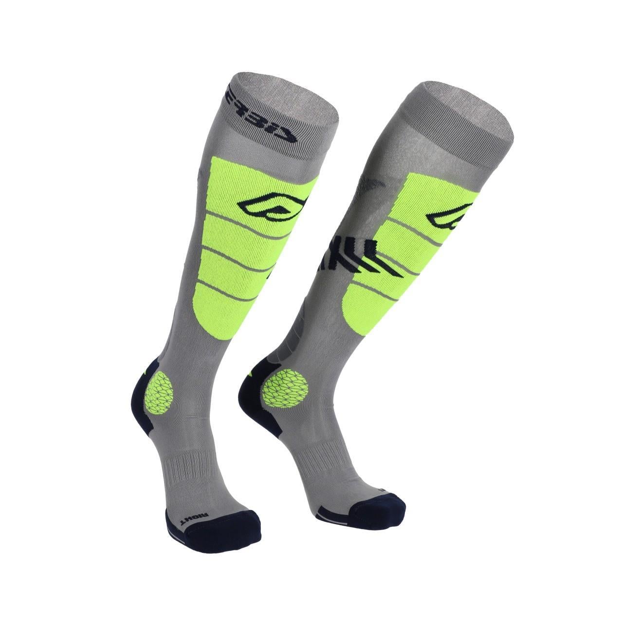 Acerbis Impact Vented Çorap Gri Turuncu