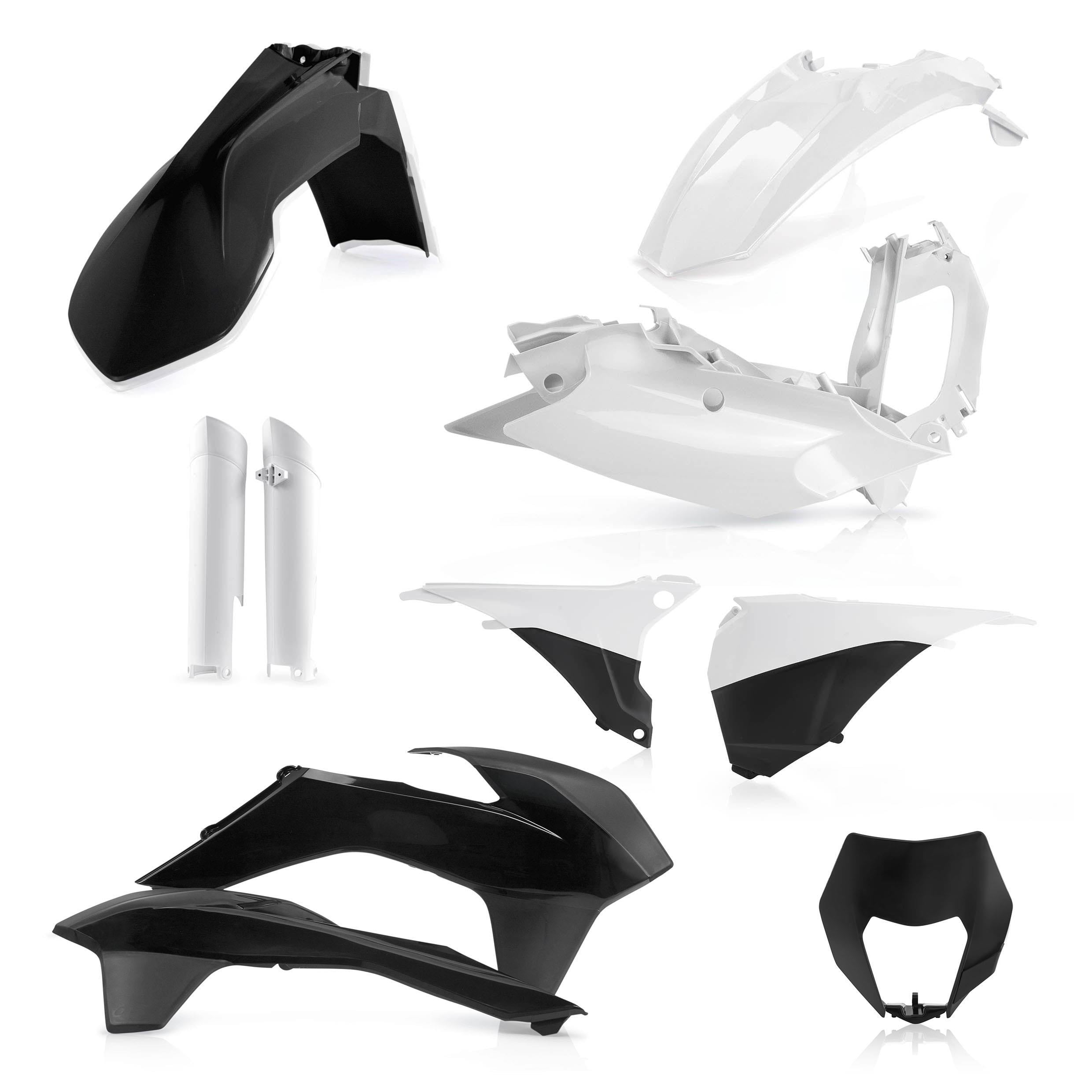 ACERBİS KTM EXC 14-15 FULL GRENAJ SET SİYAH BEYAZ