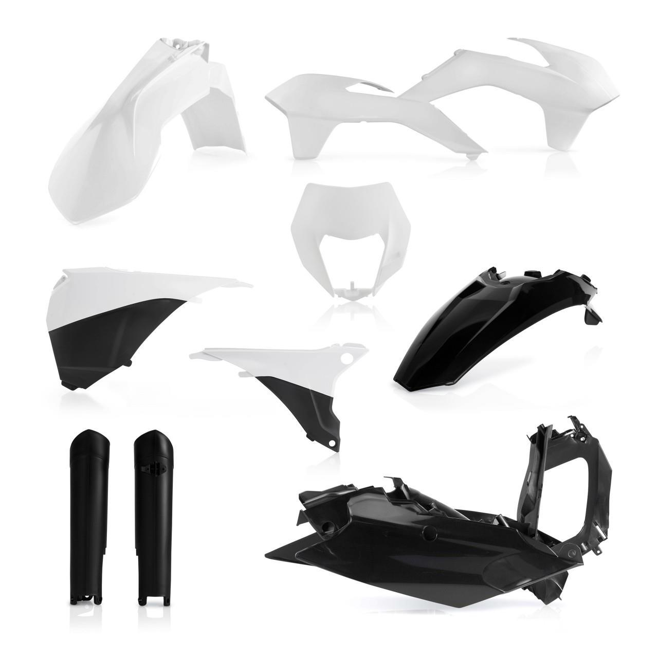 ACERBİS KTM EXC 14-15 FULL GRENAJ SET BEYAZ SİYAH