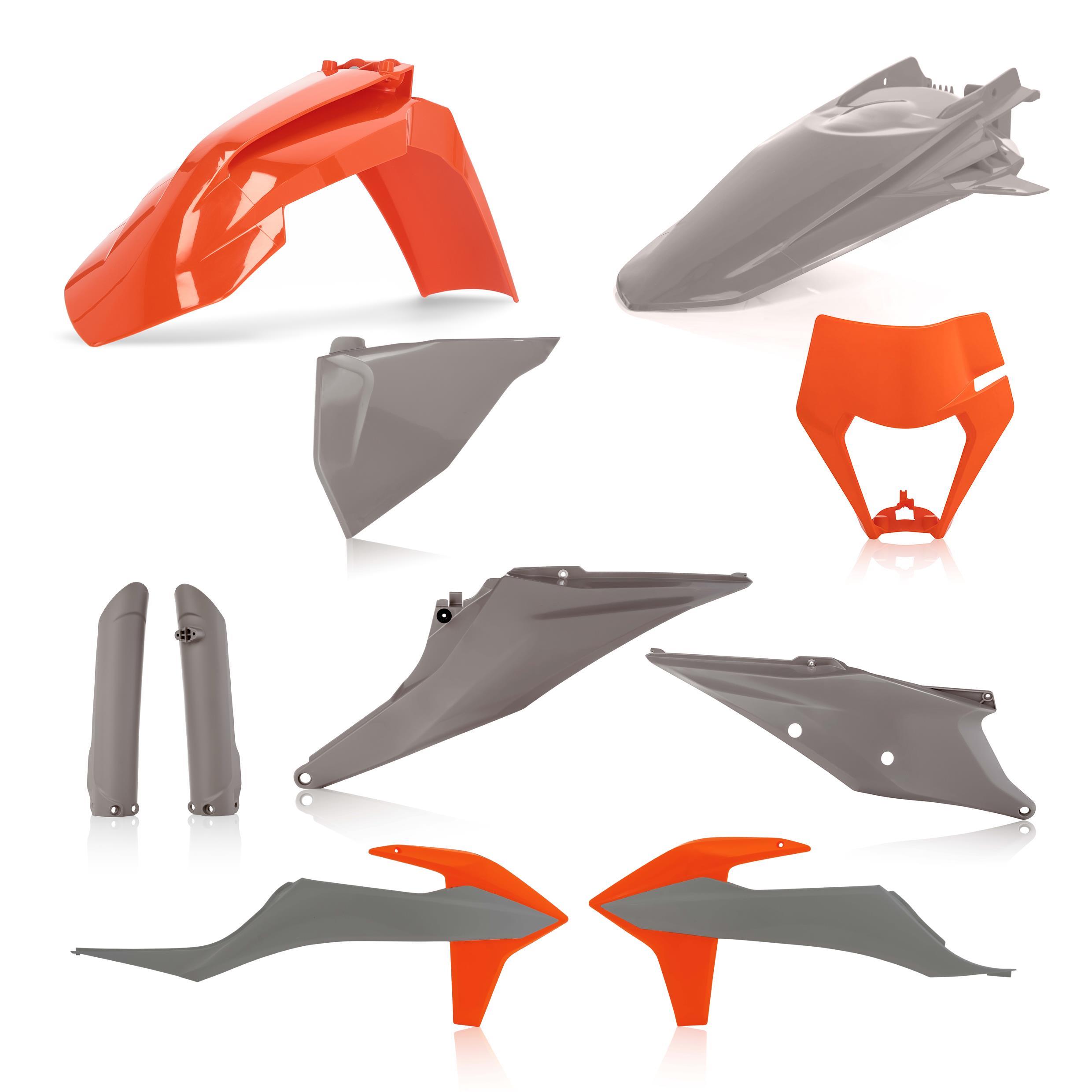 ACERBİS KTM EXC 20 FULL GRENAJ SET GRİ TURUNCU