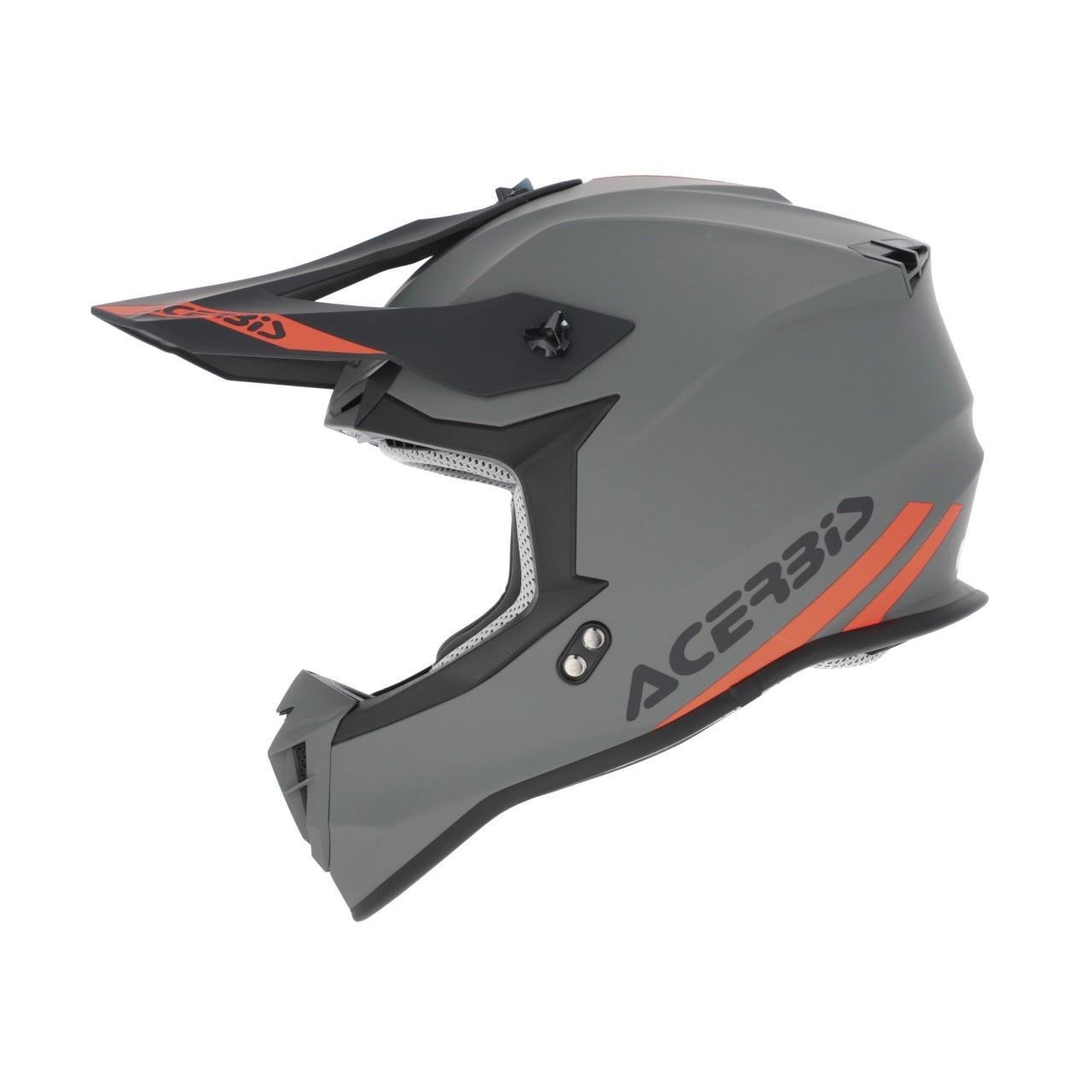 ACERBİS LINEAR SOLID KASK 22.06 GRİ