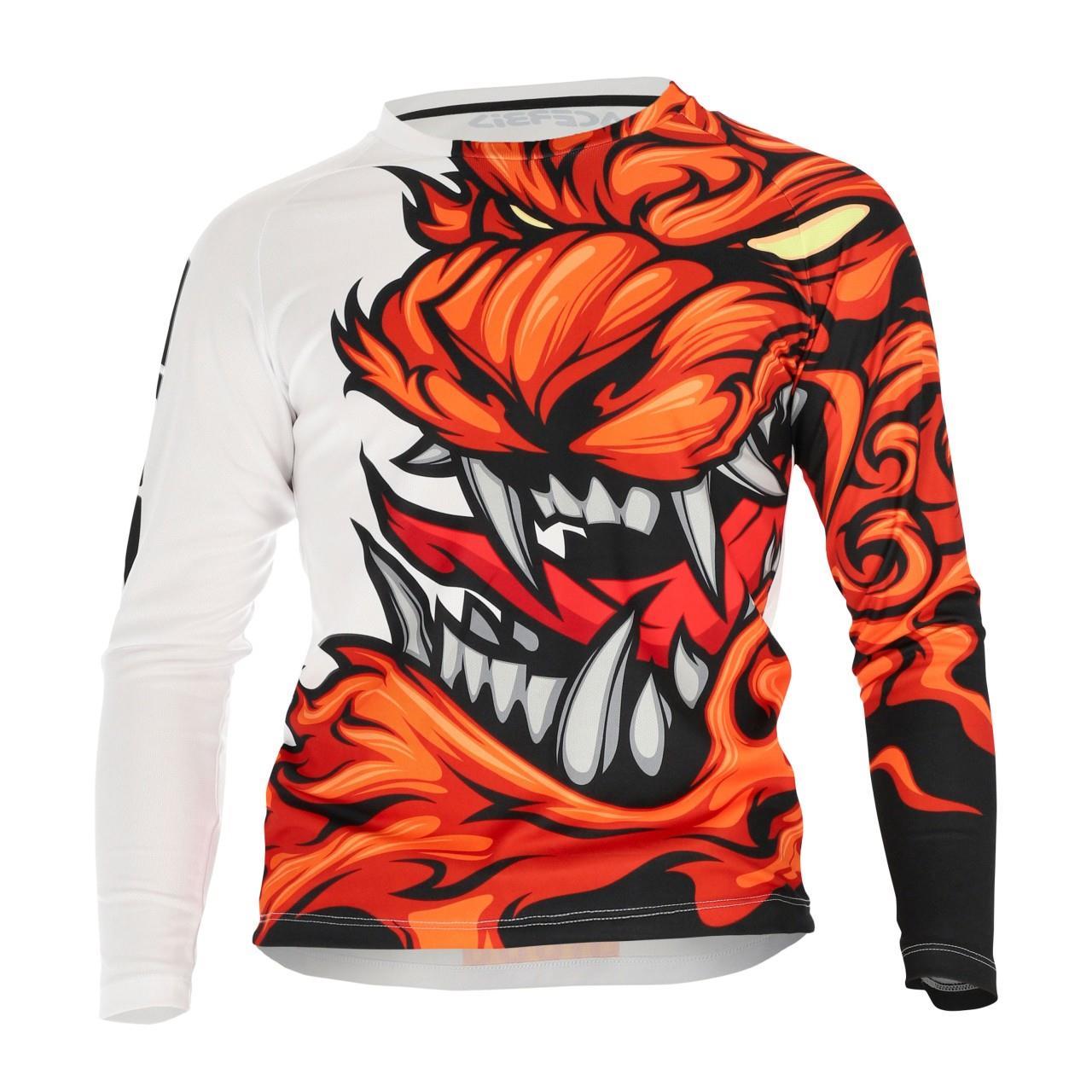 ACERBİS MX J-KID TWO ÇOCUK JERSEY TURUNCU BEYAZ