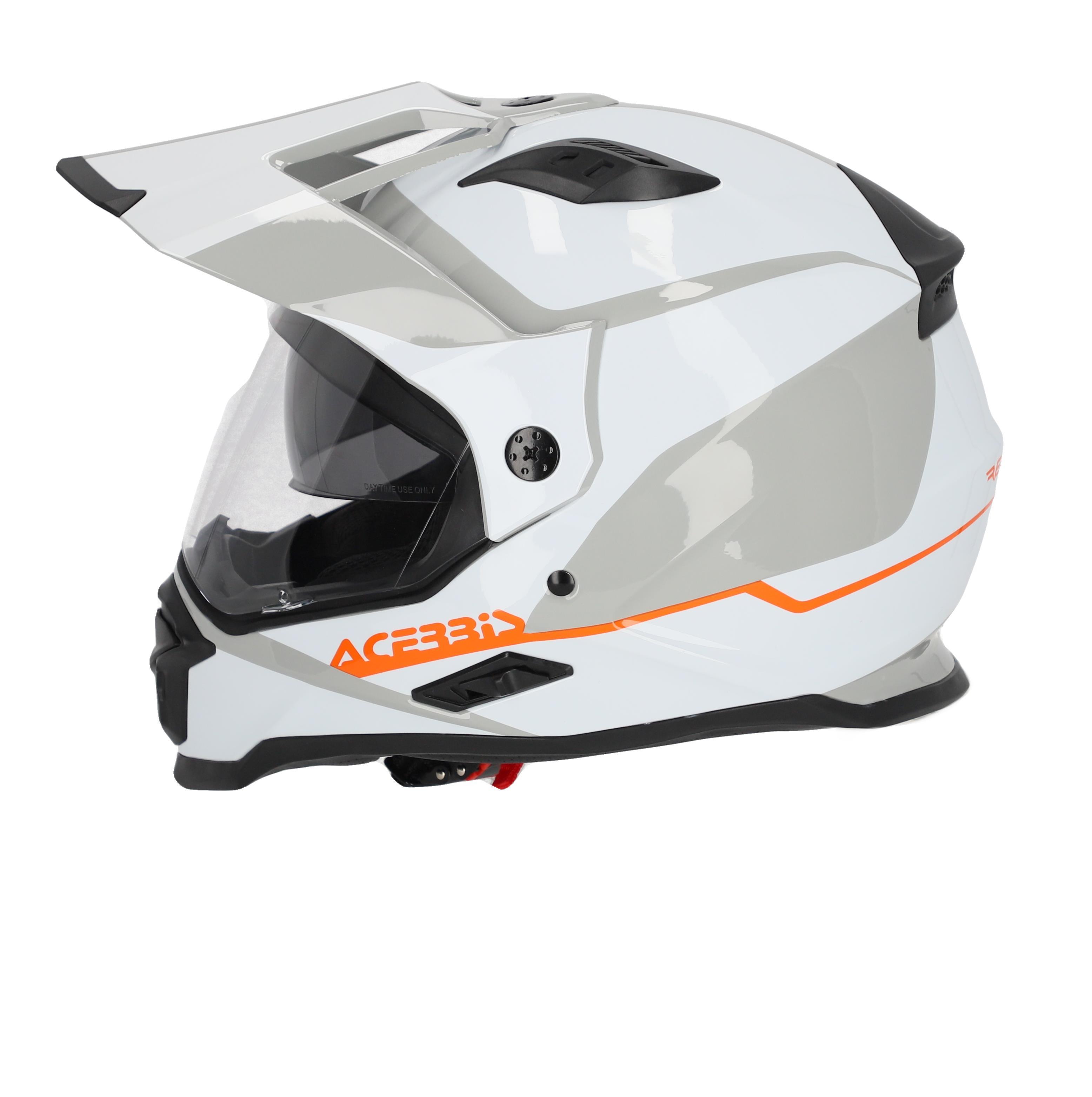 ACERBİS REACTIVE 22-06 KASK BEYAZ GRİ
