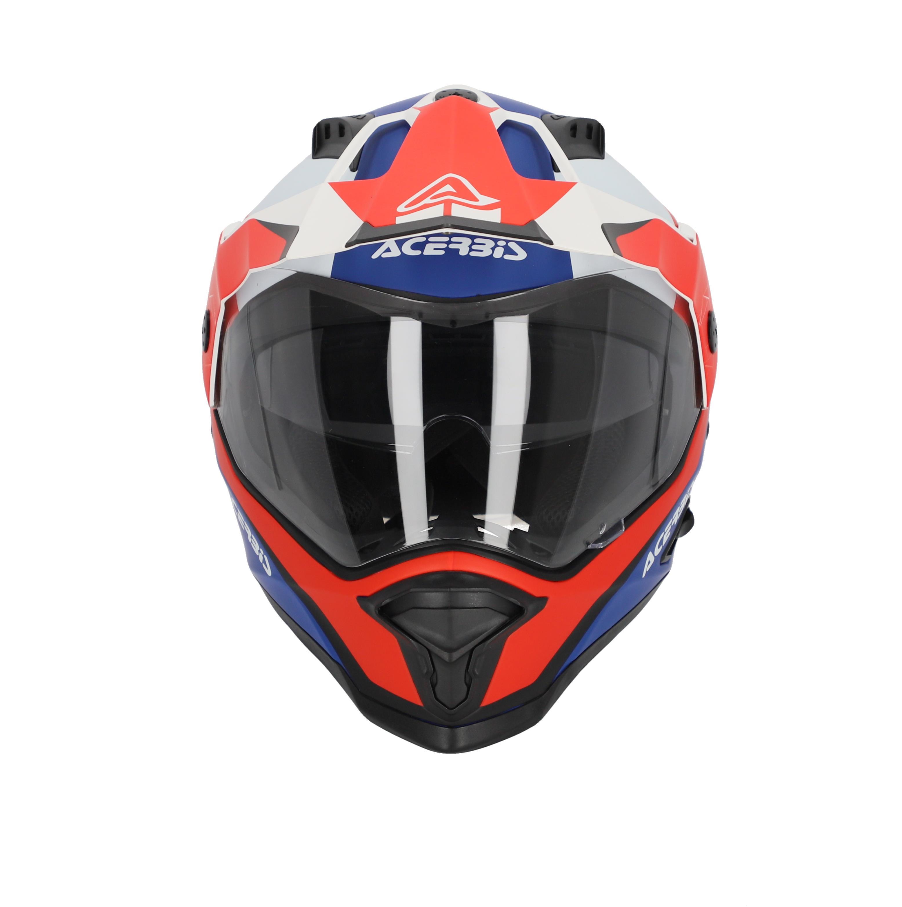 ACERBİS REACTIVE 22-06 KASK KIRMIZI MAVİ