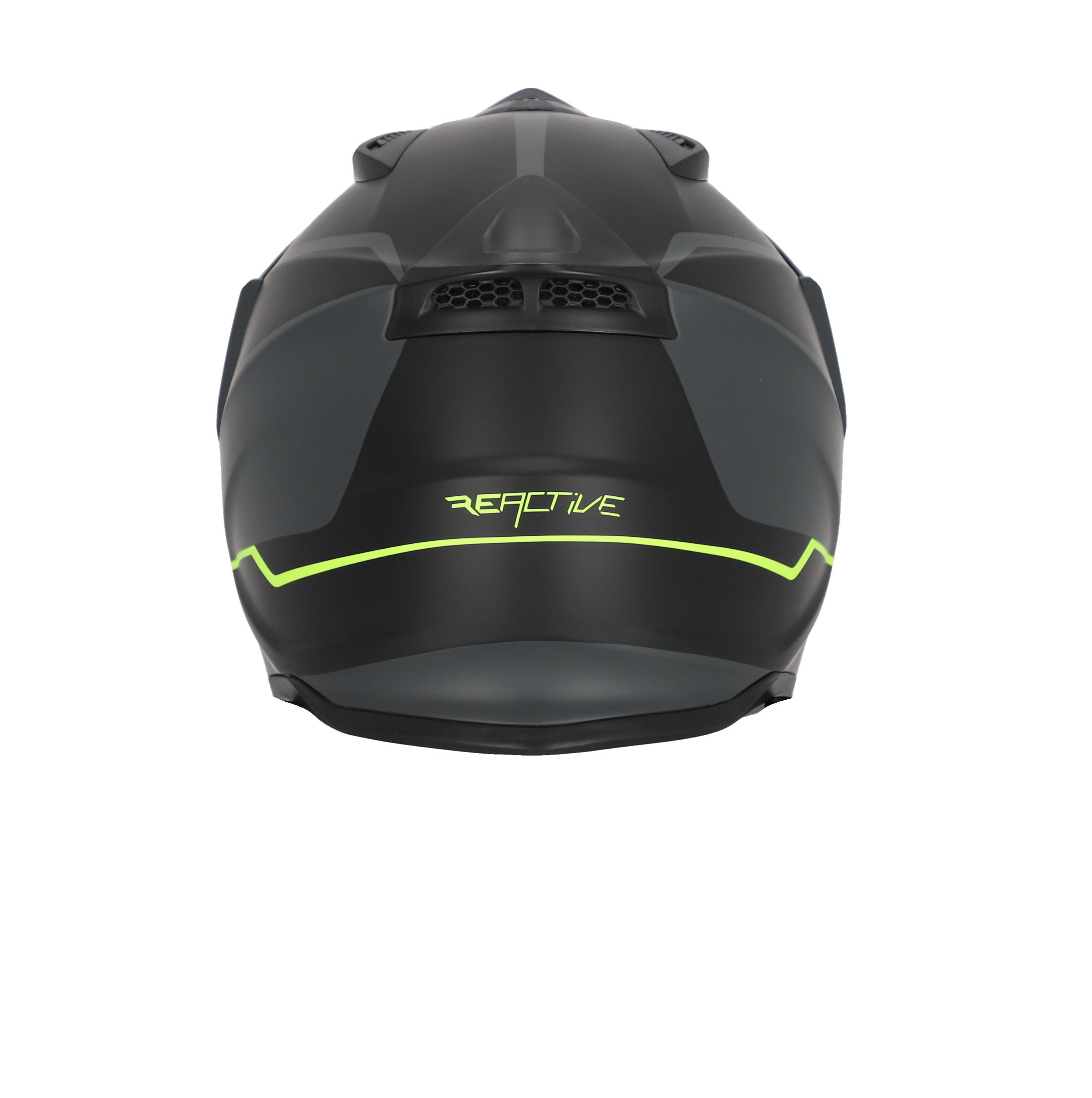 ACERBİS REACTIVE 22-06 KASK SİYAH GRİ